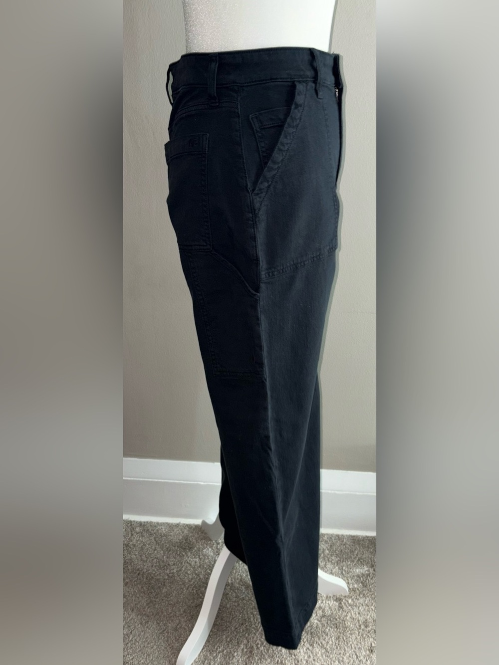 American Eagle Outfitters - Black Utility Work Pants - Picture 7 of 10